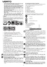 Предварительный просмотр 16 страницы VERTO 51G203 Instruction Manual