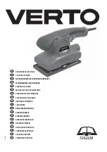 VERTO 51G320 Instruction Manual предпросмотр