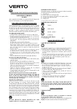 Предварительный просмотр 14 страницы VERTO 51G320 Instruction Manual