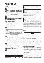 Предварительный просмотр 28 страницы VERTO 51G320 Instruction Manual