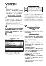 Предварительный просмотр 30 страницы VERTO 51G320 Instruction Manual