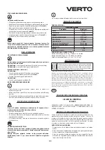 Предварительный просмотр 33 страницы VERTO 51G320 Instruction Manual