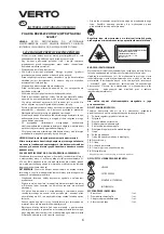 Preview for 6 page of VERTO 52G057 Instruction Manual