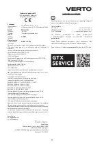 Preview for 9 page of VERTO 52G057 Instruction Manual