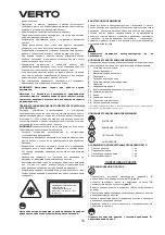 Preview for 16 page of VERTO 52G057 Instruction Manual