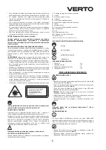 Предварительный просмотр 31 страницы VERTO 52G057 Instruction Manual