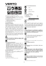 Предварительный просмотр 6 страницы VERTO 52G105 Instruction Manual