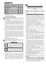 Preview for 14 page of VERTO 52G311 Instruction Manual