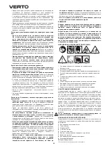 Preview for 42 page of VERTO 52G311 Instruction Manual