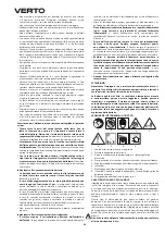 Preview for 56 page of VERTO 52G311 Instruction Manual