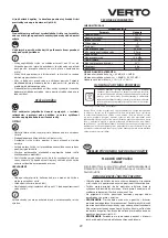 Preview for 29 page of VERTO 52G423 Instruction Manual