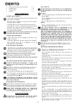 Preview for 76 page of VERTO 52G530 Instruction Manual