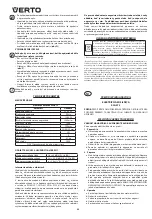 Предварительный просмотр 32 страницы VERTO 52G573 Instruction Manual