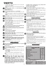 Предварительный просмотр 34 страницы VERTO 52G573 Instruction Manual