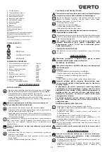 Предварительный просмотр 39 страницы VERTO 52G573 Instruction Manual