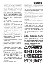 Preview for 91 page of VERTO 52G585 Instruction Manual