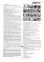 Preview for 97 page of VERTO 52G585 Instruction Manual