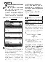 Preview for 106 page of VERTO 52G585 Instruction Manual