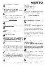 Preview for 7 page of VERTO 52G607 Instruction Manual