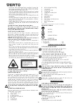 Предварительный просмотр 12 страницы VERTO 52G684 Instruction Manual