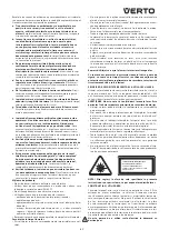 Предварительный просмотр 31 страницы VERTO 52G684 Instruction Manual