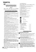 Preview for 6 page of VERTO 52G710 Instruction Manual