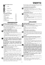 Предварительный просмотр 19 страницы VERTO 52G710 Instruction Manual