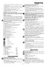 Предварительный просмотр 25 страницы VERTO 52G710 Instruction Manual