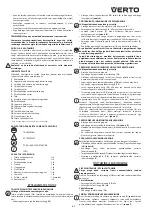 Предварительный просмотр 27 страницы VERTO 52G710 Instruction Manual