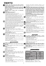 Предварительный просмотр 32 страницы VERTO 52G710 Instruction Manual