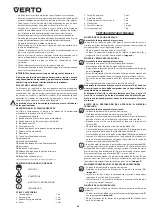 Предварительный просмотр 44 страницы VERTO 52G710 Instruction Manual