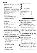 Предварительный просмотр 46 страницы VERTO 52G710 Instruction Manual