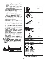 Preview for 14 page of Verts Loisirs VLB12597 Instruction Manual