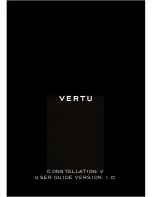 Preview for 1 page of Vertu Constellation V User Manual