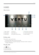 Предварительный просмотр 42 страницы Vertu LIFE VISION User Manual