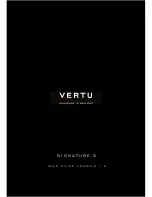 Preview for 1 page of Vertu SIGNATURE S VM-06 User Manual