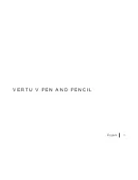 Предварительный просмотр 2 страницы Vertu V PEN User Manual