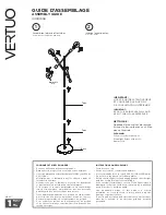 Предварительный просмотр 1 страницы VERTUO 44001336 Assembly Manual