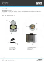 Preview for 1 page of Vertysystem MoonWash Instructions For Use Manual