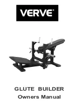 Verve GLUTE BUILDER Owner'S Manual предпросмотр