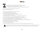 Предварительный просмотр 36 страницы Verve PANTERA Use & Maintenance Manual