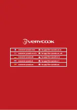 Preview for 24 page of Verycook VERYTABLE DES-VK60 Operating Instructions Manual