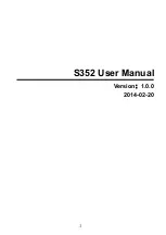 Verykool S352 User Manual preview