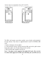 Preview for 8 page of Verykool s5014 User Manual