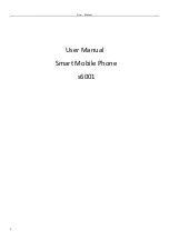 Verykool s6001 User Manual предпросмотр