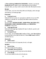 Preview for 22 page of Verykool SL5009 User Manual