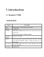 Verykool T7440 User Manual preview