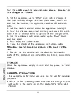 Предварительный просмотр 9 страницы Ves Electric H-100-R Instruction Manual