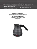 Предварительный просмотр 2 страницы Ves Electric VES1025 Instruction Manual