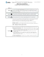 Preview for 5 page of VES AX315/4-1 Installation, Operation & Maintenance Manual